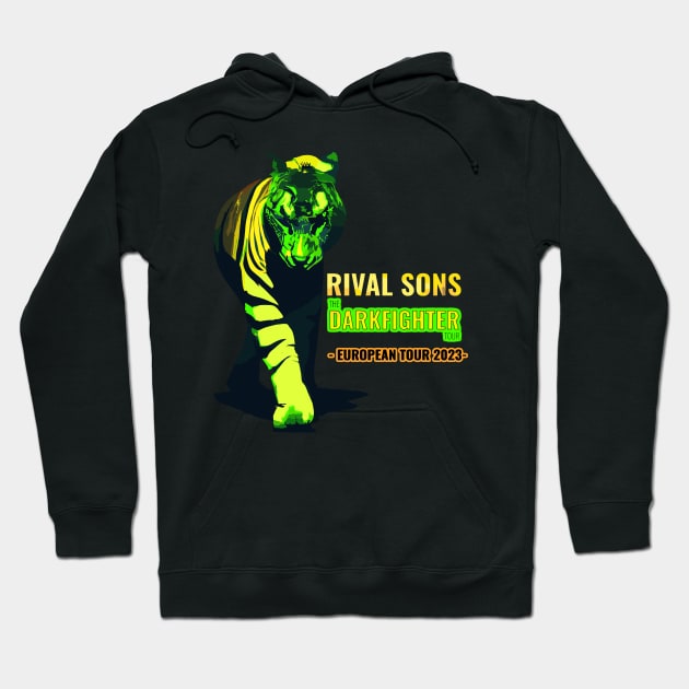 Darkfighter - Rival Sons Hoodie by Pugahanjar